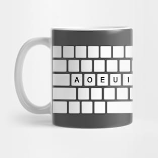 Dvorak Keyboard Mug